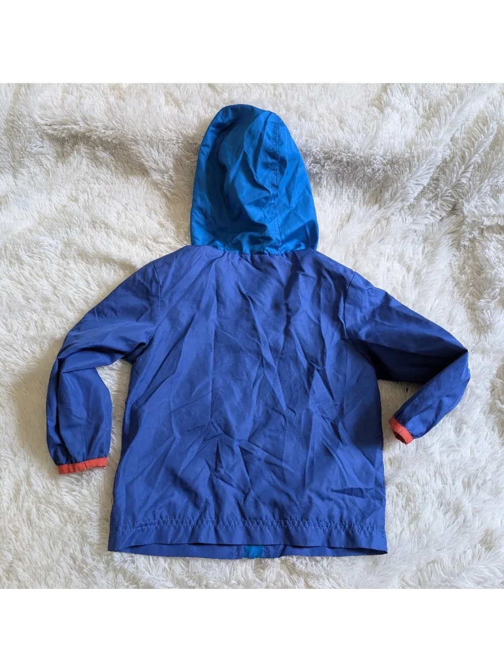 Cat & Jack Blue Windbreaker Lightweight Jacket With Pockets Size 2T